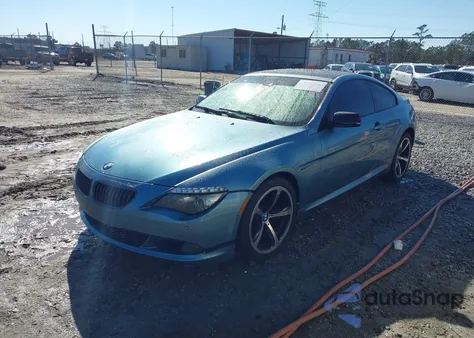 2008 BMW 650I from USA, damaged, VIN WBAEA53568CV90011
